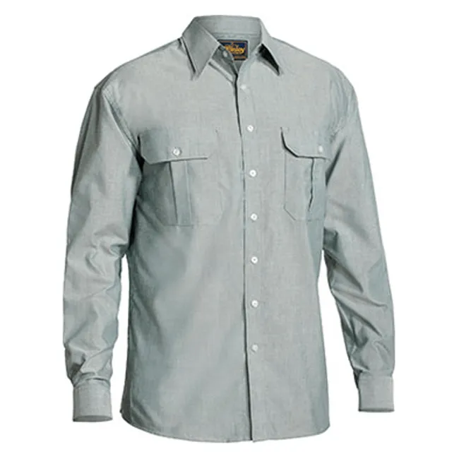 Bisley Oxford Shirt - Long Sleeve-(BS6030)