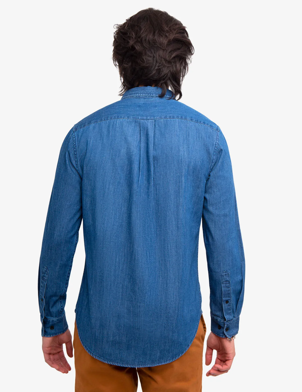 BLACK MALLET SLIM FIT DENIM SHIRT