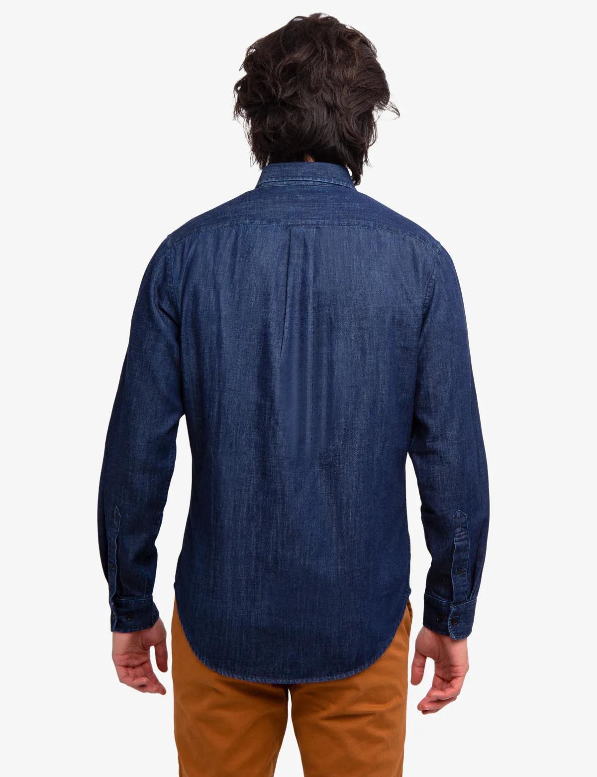 BLACK MALLET SLIM FIT DENIM SHIRT