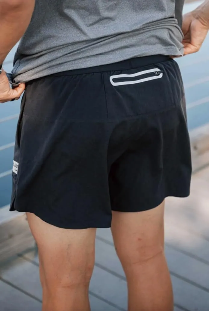 Burlebo Men's Running Shorts with Built-in Liner