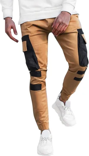 Cargo Pants for Men,Streetwear Hip Hop Pant Cargo Pants Joggers Casual Active Sports Sweatpants for Men Unisex