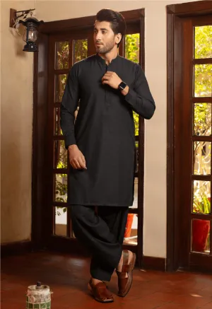 Charcoal shalwar kameez -D112317SK