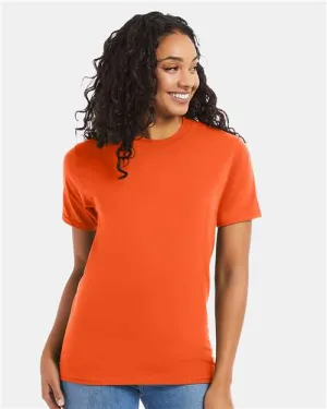 Custom Embroidered - Hanes - Beefy-T® T-Shirt - Orange - 5180