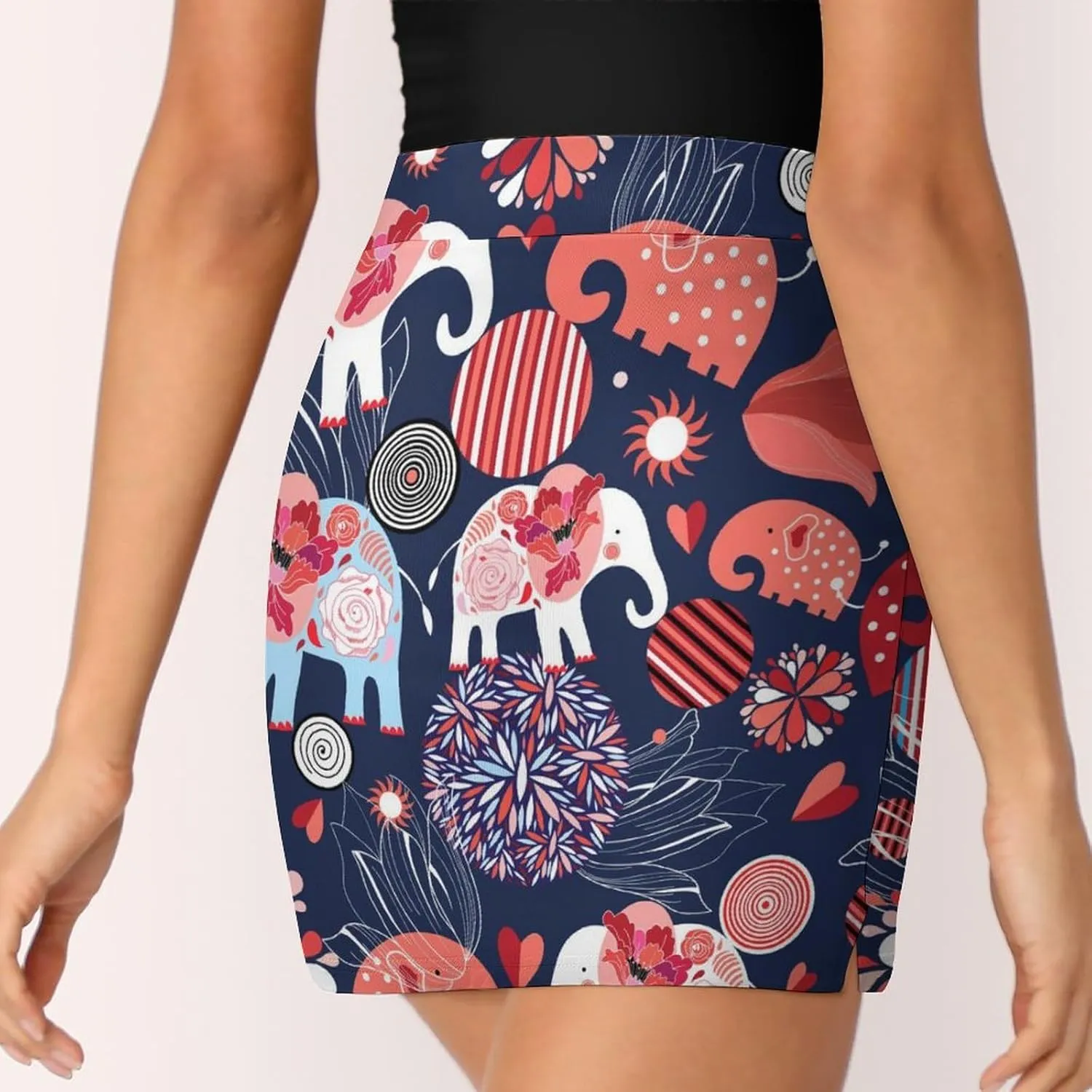Donnapink Women Yoga Skirt, High Waist A-line Dress Trouser, Running Shorts(S-4XL)