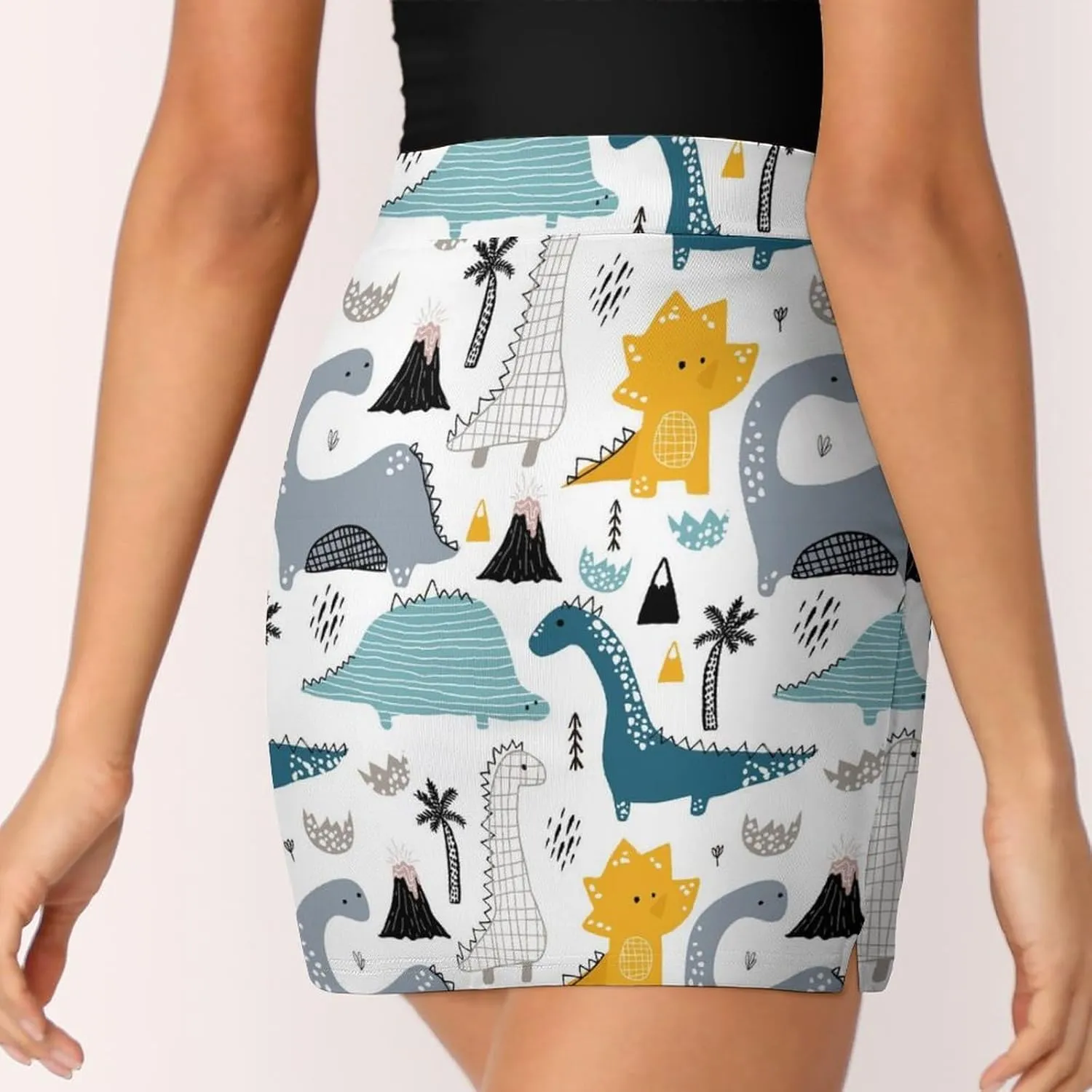 Donnapink Women Yoga Skirt, High Waist A-line Dress Trouser, Running Shorts(S-4XL)