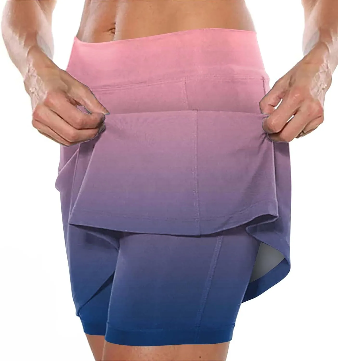 Golf Skirts for Women 18 inch Length Shorts for Women high Waisted Womens Athletic Shorts 5 inch Inseam with Pockets