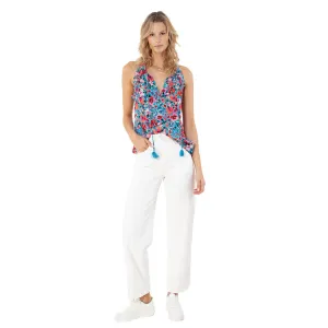 Hale Bob Debby Halter Top - Teal