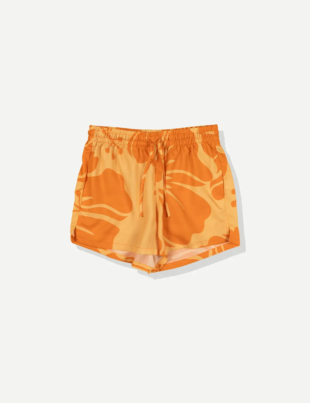 Hibiscus Shorts - Sunburnt