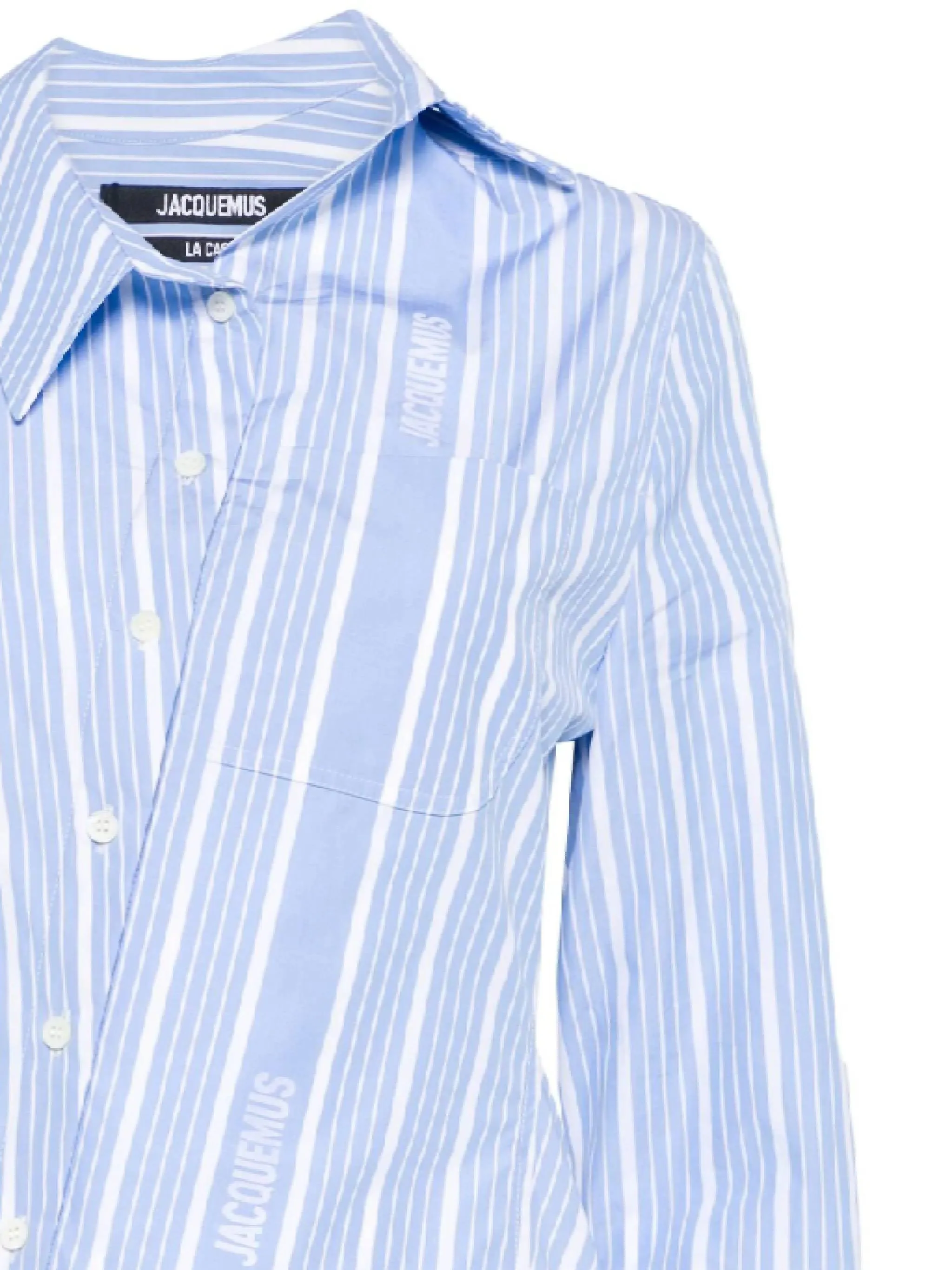 Jacquard Business Big Logo Shirt