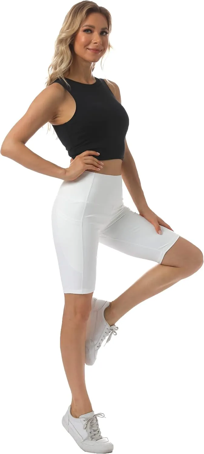 Kcutteyg Yoga Pants for Women with Pockets High Waisted Leggings Workout Sports Running Athletic Pants