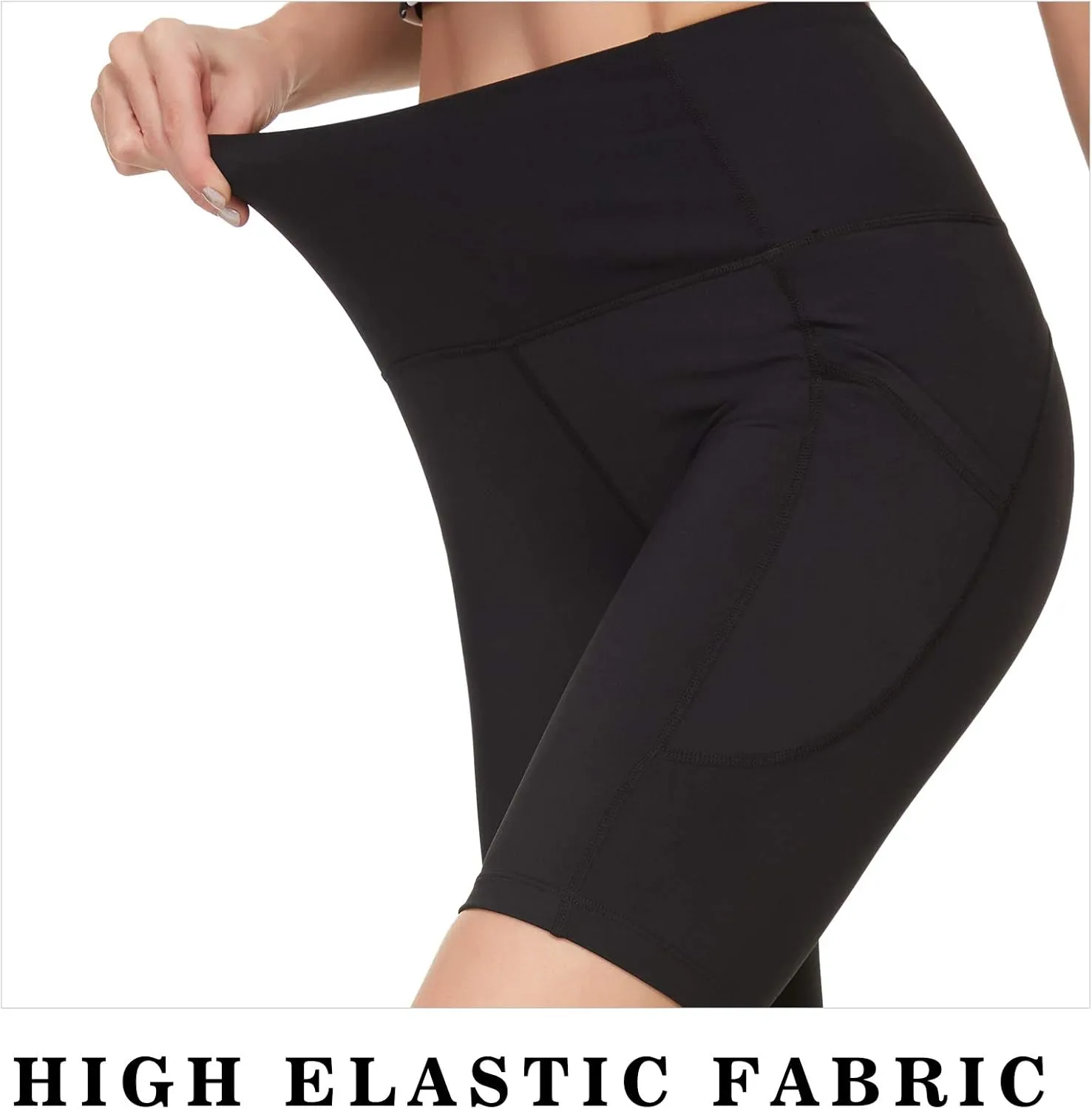 Kcutteyg Yoga Pants for Women with Pockets High Waisted Leggings Workout Sports Running Athletic Pants
