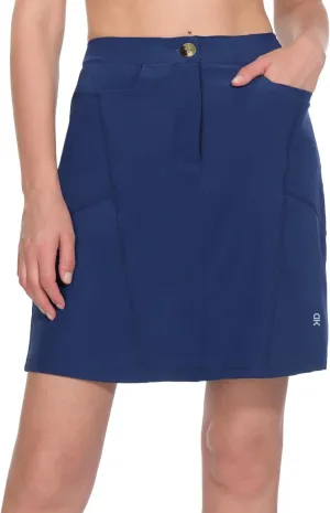 Little Donkey Andy Women's Athletic Skort Skirts UPF 50  Quick Dry Golf Tennis Causal Skirt with Pockets