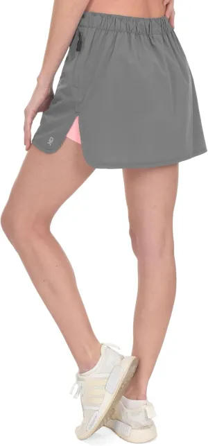 Little Donkey Andy Women's Golf Skort Lightweight High Waisted Athletic Skirt for Tennis Running