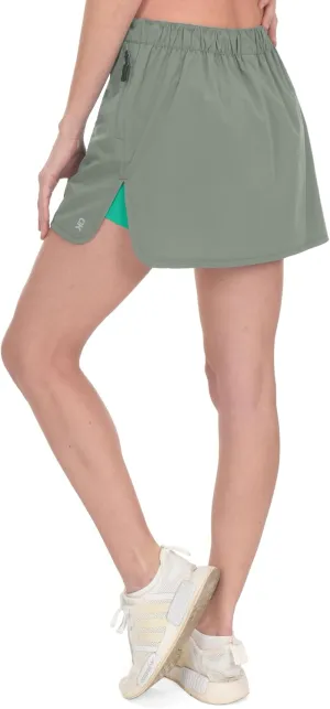 Little Donkey Andy Women's Golf Skort Lightweight High Waisted Athletic Skirt for Tennis Running