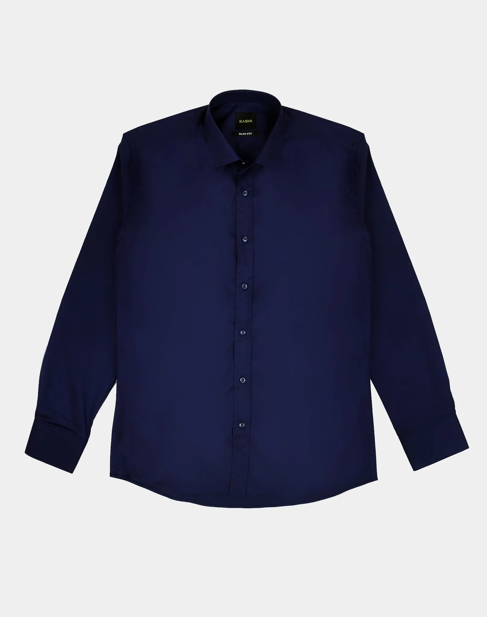 Men'S Navy Slim Fit Shirt Online UAE