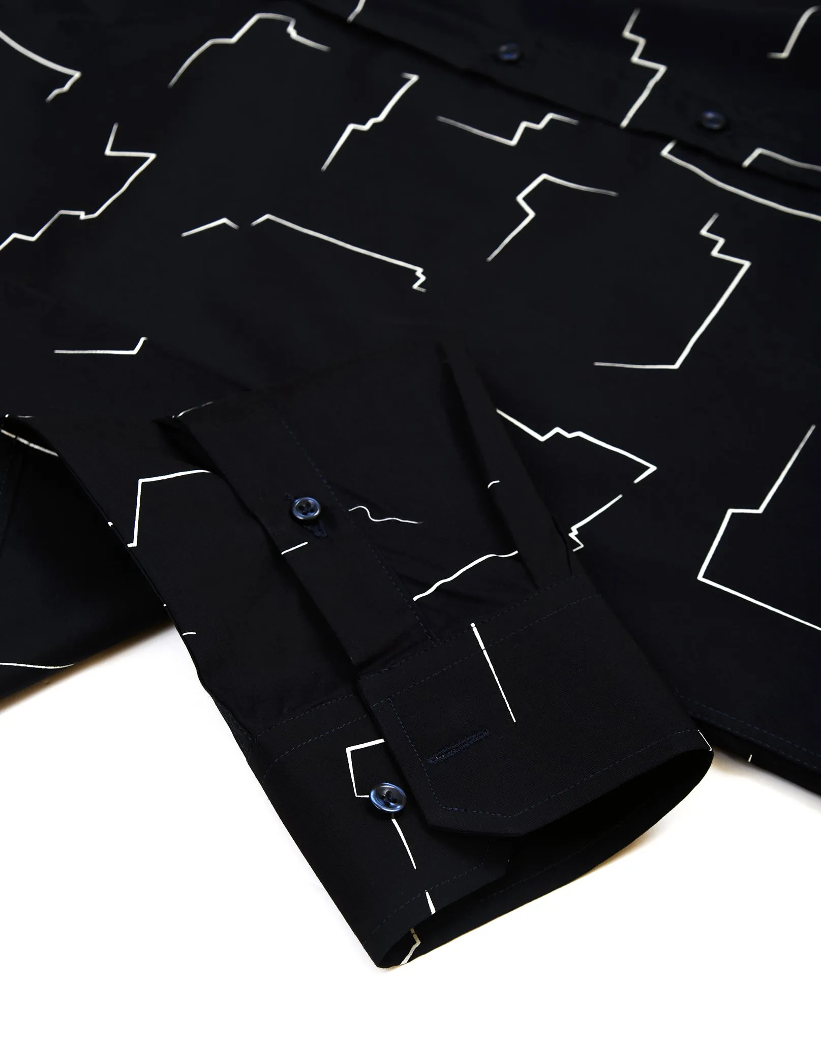 Men'S Printed Slim Fit Shirt Online UAE