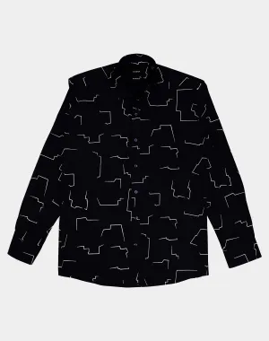 Men'S Printed Slim Fit Shirt Online UAE