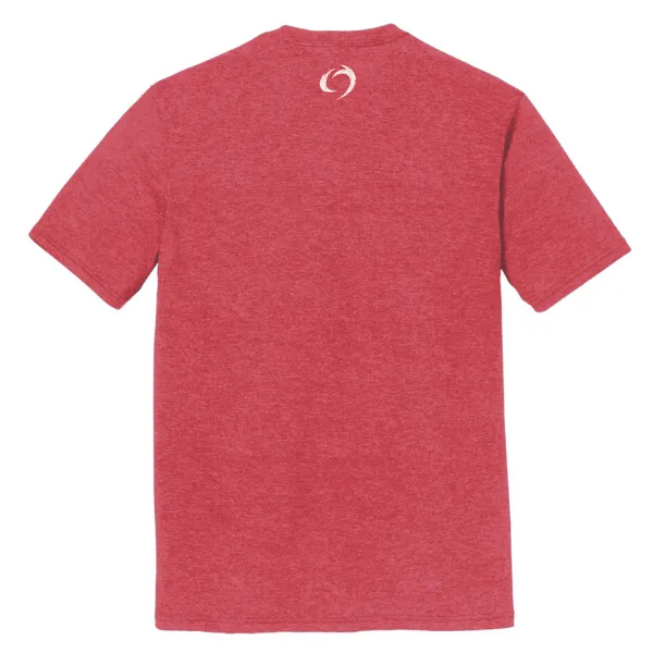 MUSTANG SILHOUETTE T-SHIRT, RED FROST