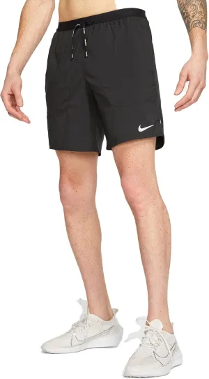 Nike Men's 7" Flex Stride Black Running Shorts L Black