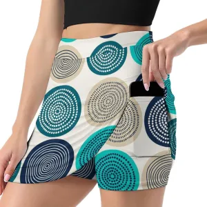 Nugier Women Yoga Skirt, High Waist A-line Dress Trouser, Running Shorts(S-4XL)