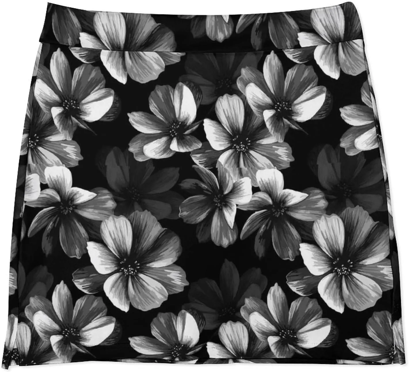 Nugier Women Yoga Skirt, High Waist A-line Dress Trouser, Running Shorts(S-4XL)