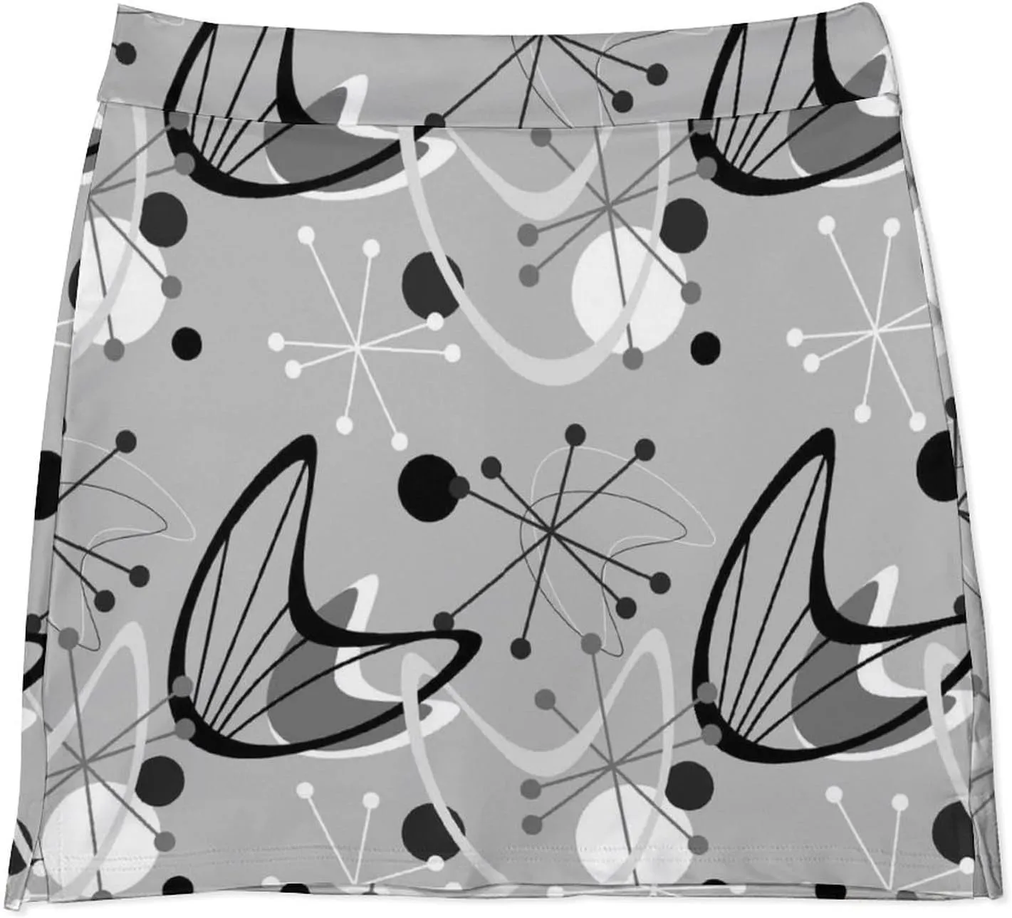 Nugier Women Yoga Skirt, High Waist A-line Dress Trouser, Running Shorts(S-4XL)