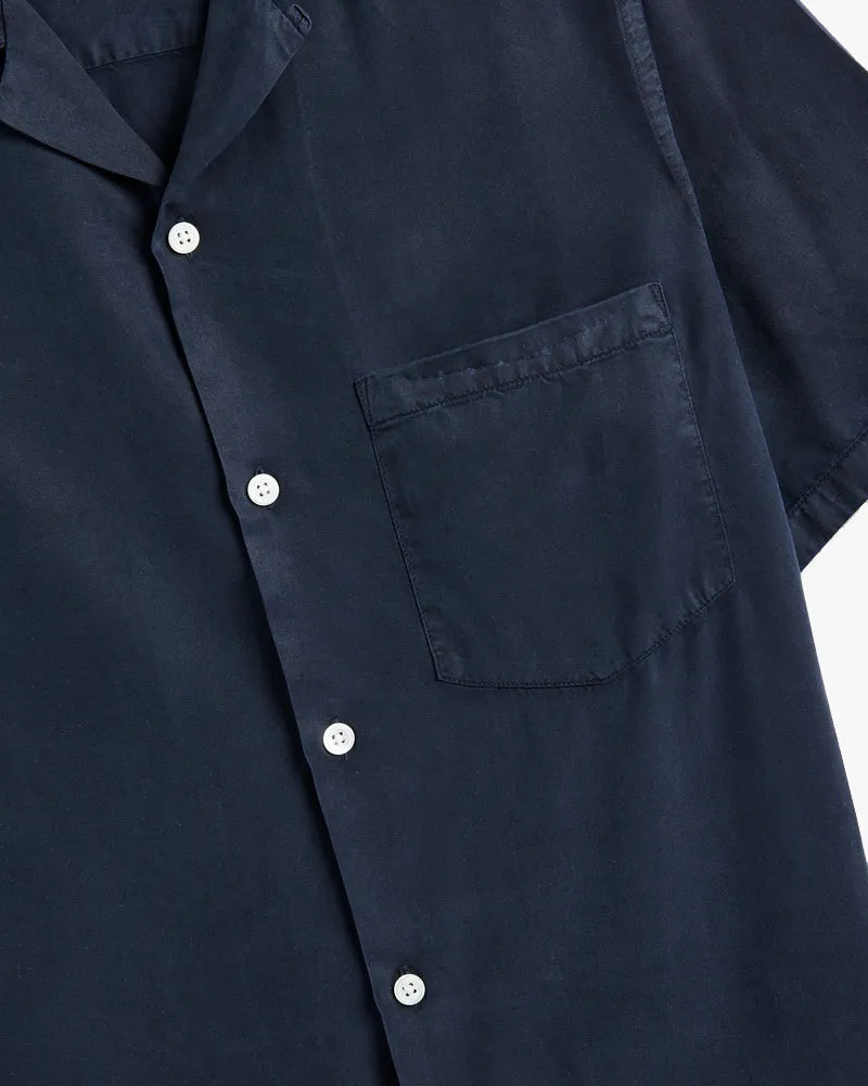 Portuguese Flannel Dogtown Shirt - Navy