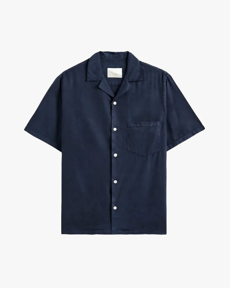 Portuguese Flannel Dogtown Shirt - Navy