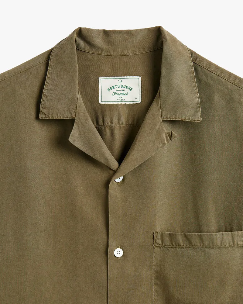 Portuguese Flannel Dogtown Shirt - Olive