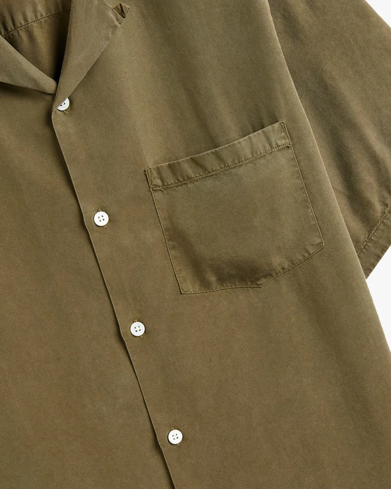Portuguese Flannel Dogtown Shirt - Olive
