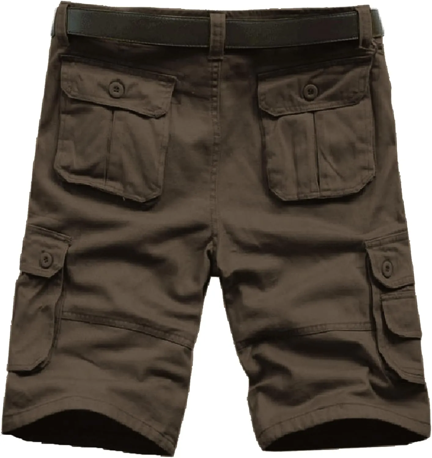 Shorts Men Multi-Pocket and Pants Leisure Color Fashion Men's Solid Summer Men's Pants Black Shorts Men Mens Cargo