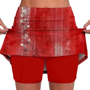 Skirts for Women Trendy Summer Maxi Khaki Biker Shorts Men Padded Underwear Tennis Skirt Plus Size Purple