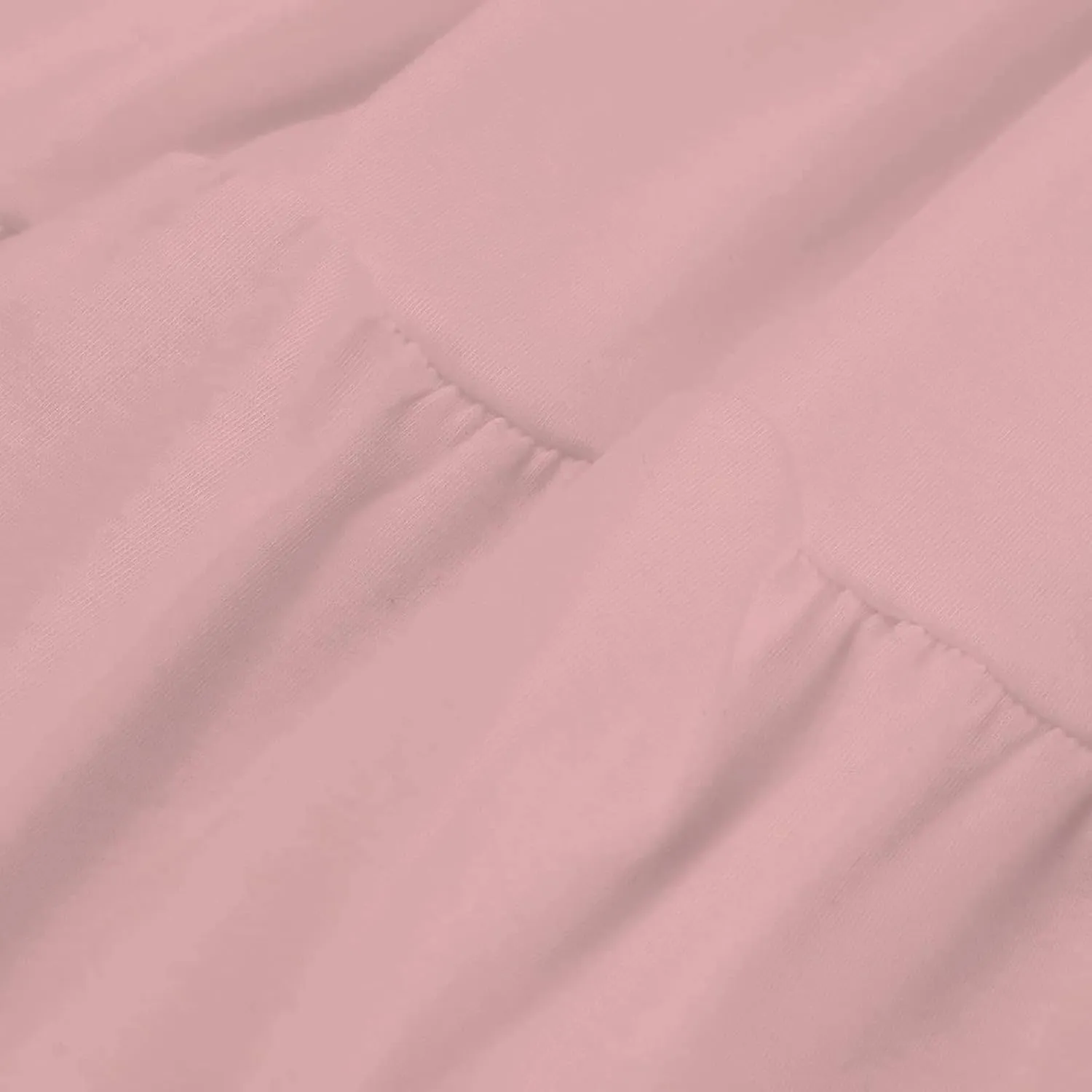 Sleeveless Sundress for Women Round Neck Pleated Ruffle Hem Midi Dress Summer Beach Vacation Casual Tank Dress
