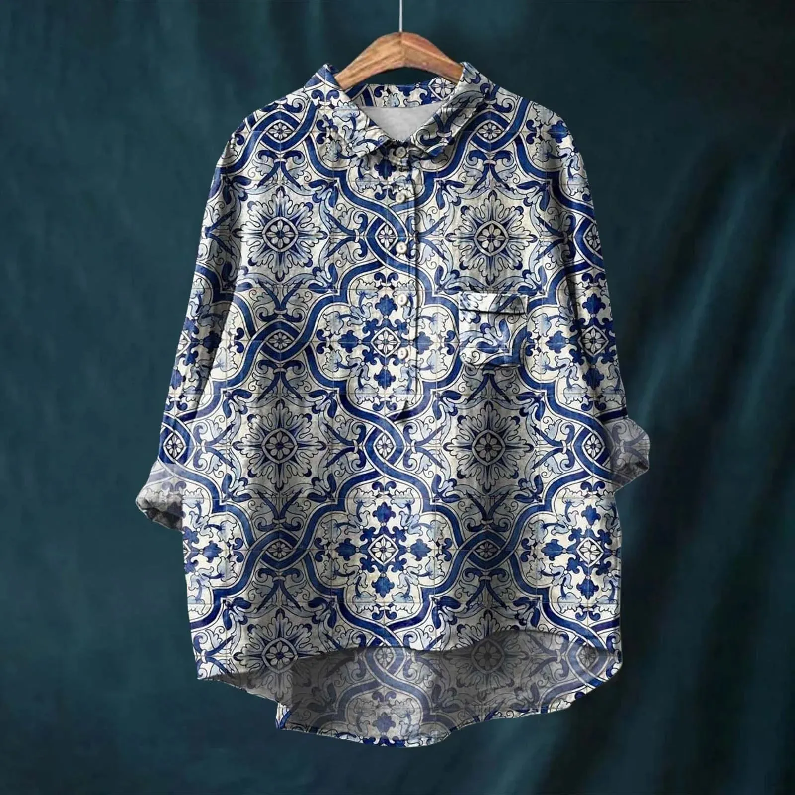 Sophie | Elegant Women's Floral Shirt