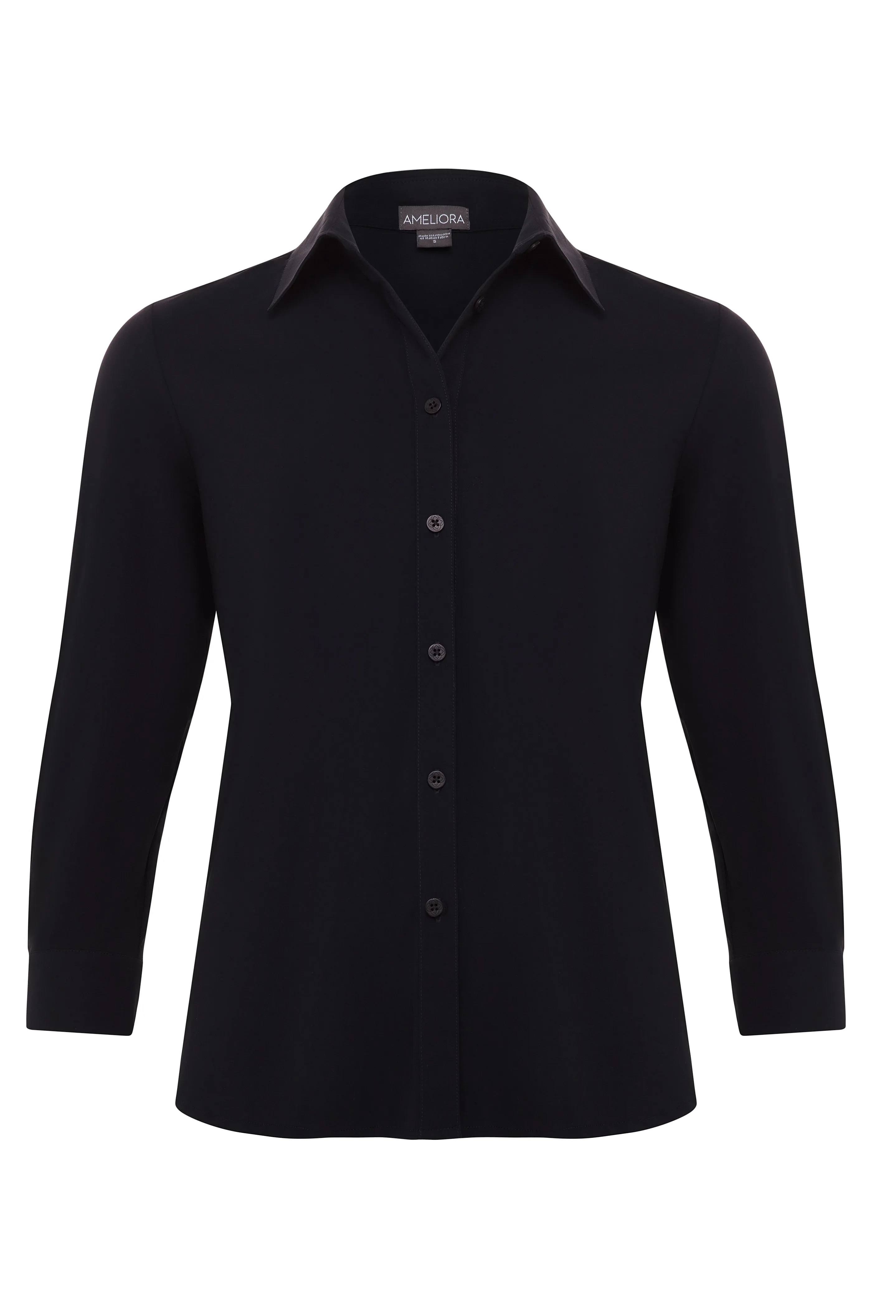 The Diane - 3/4 Sleeve Button Up