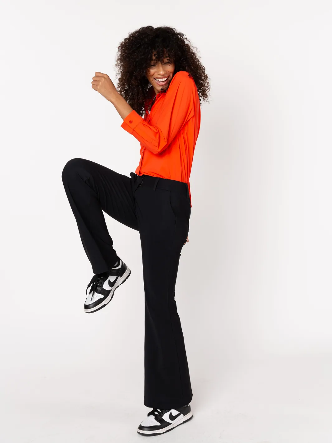 The Diane - 3/4 Sleeve Button Up