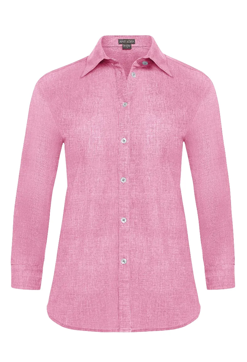 The Diane - 3/4 Sleeve Button Up