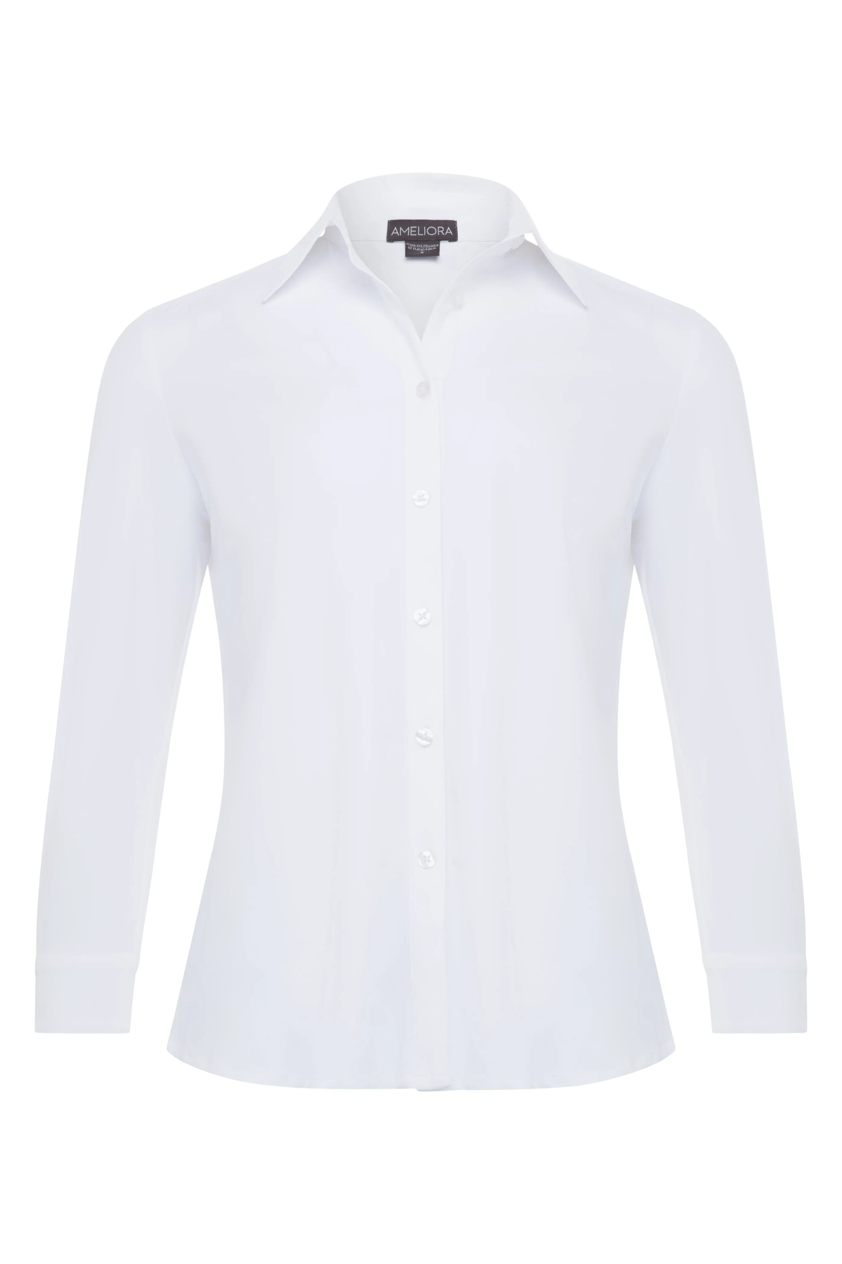 The Diane - 3/4 Sleeve Button Up