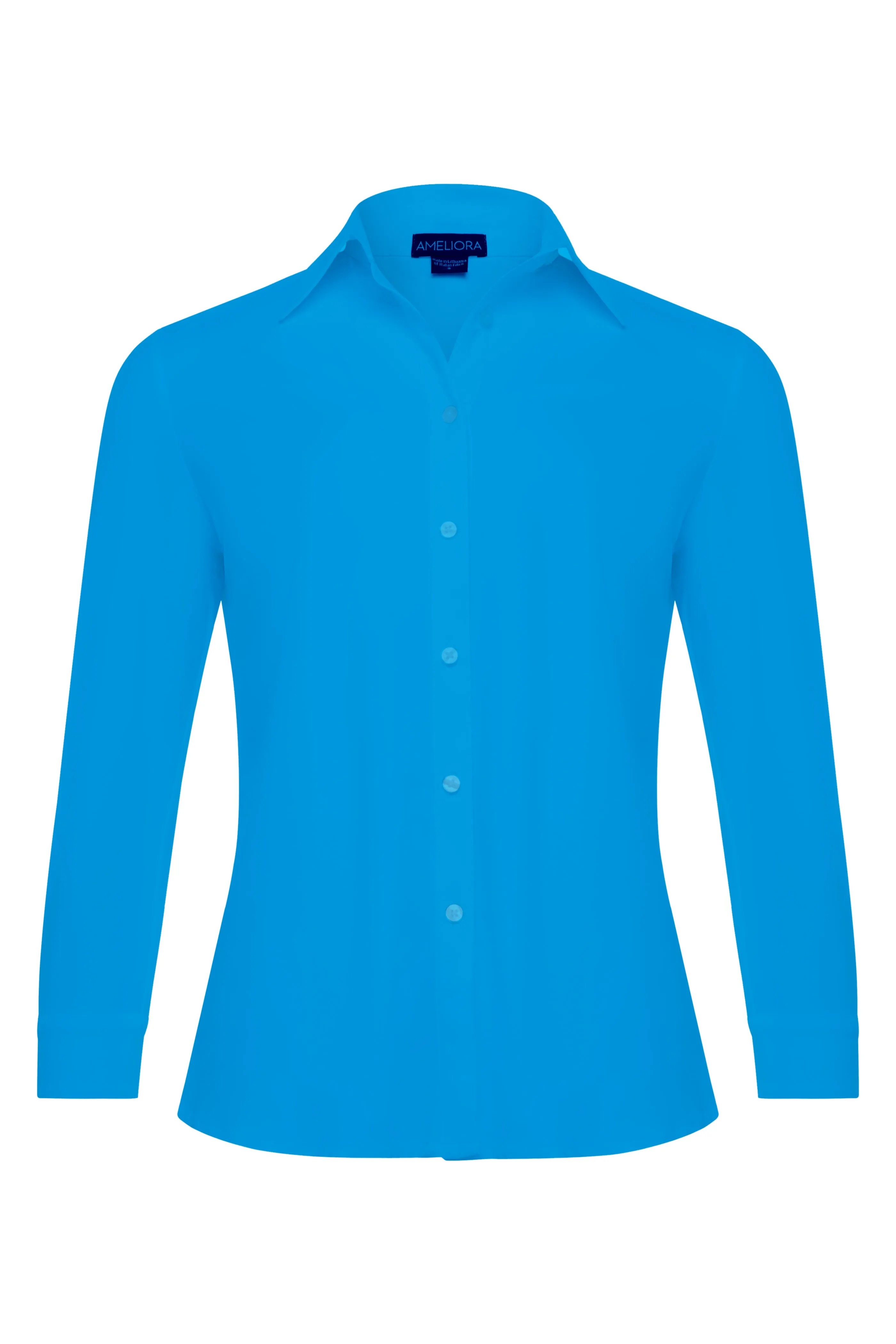 The Diane - 3/4 Sleeve Button Up