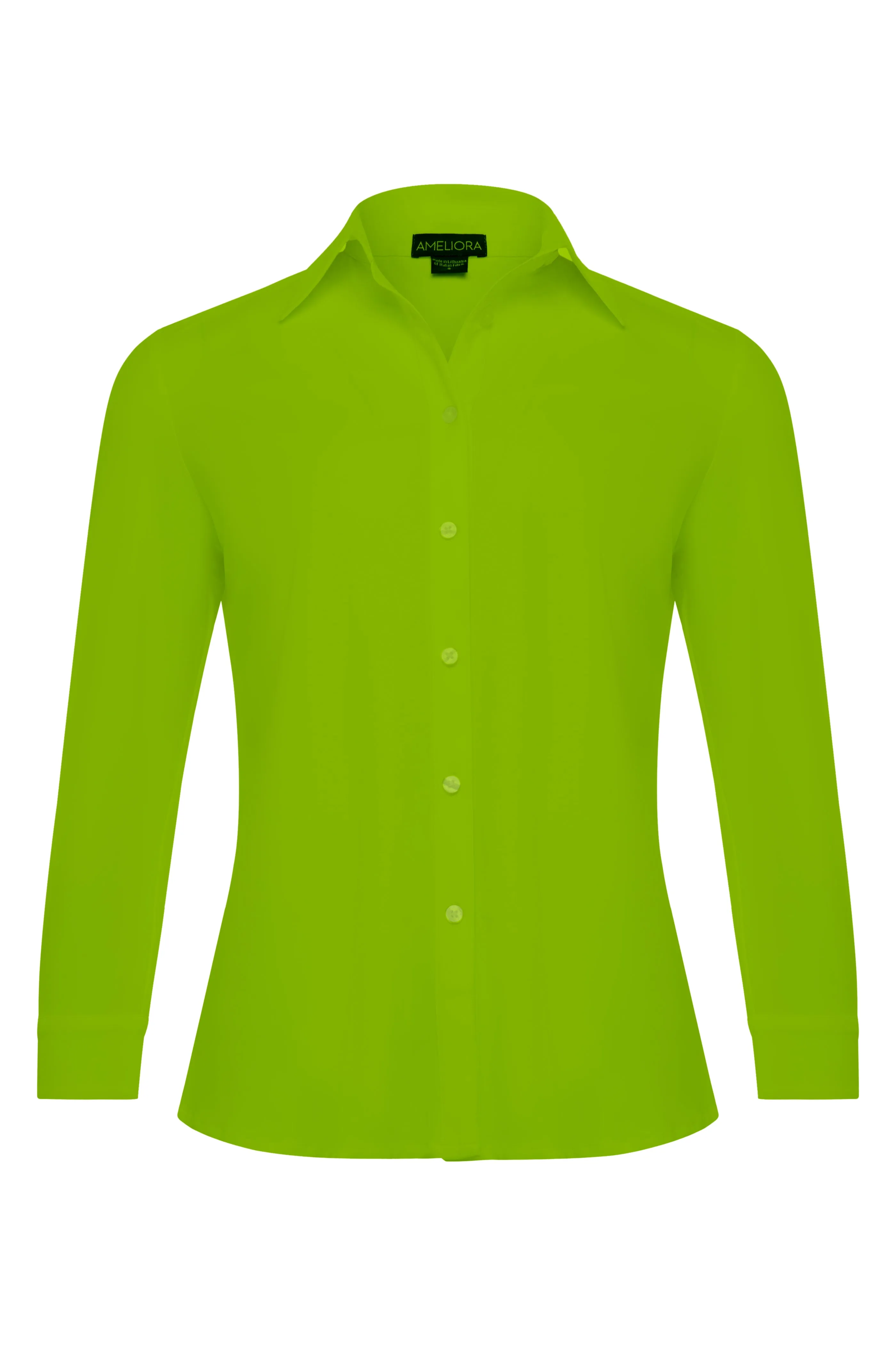 The Diane - 3/4 Sleeve Button Up