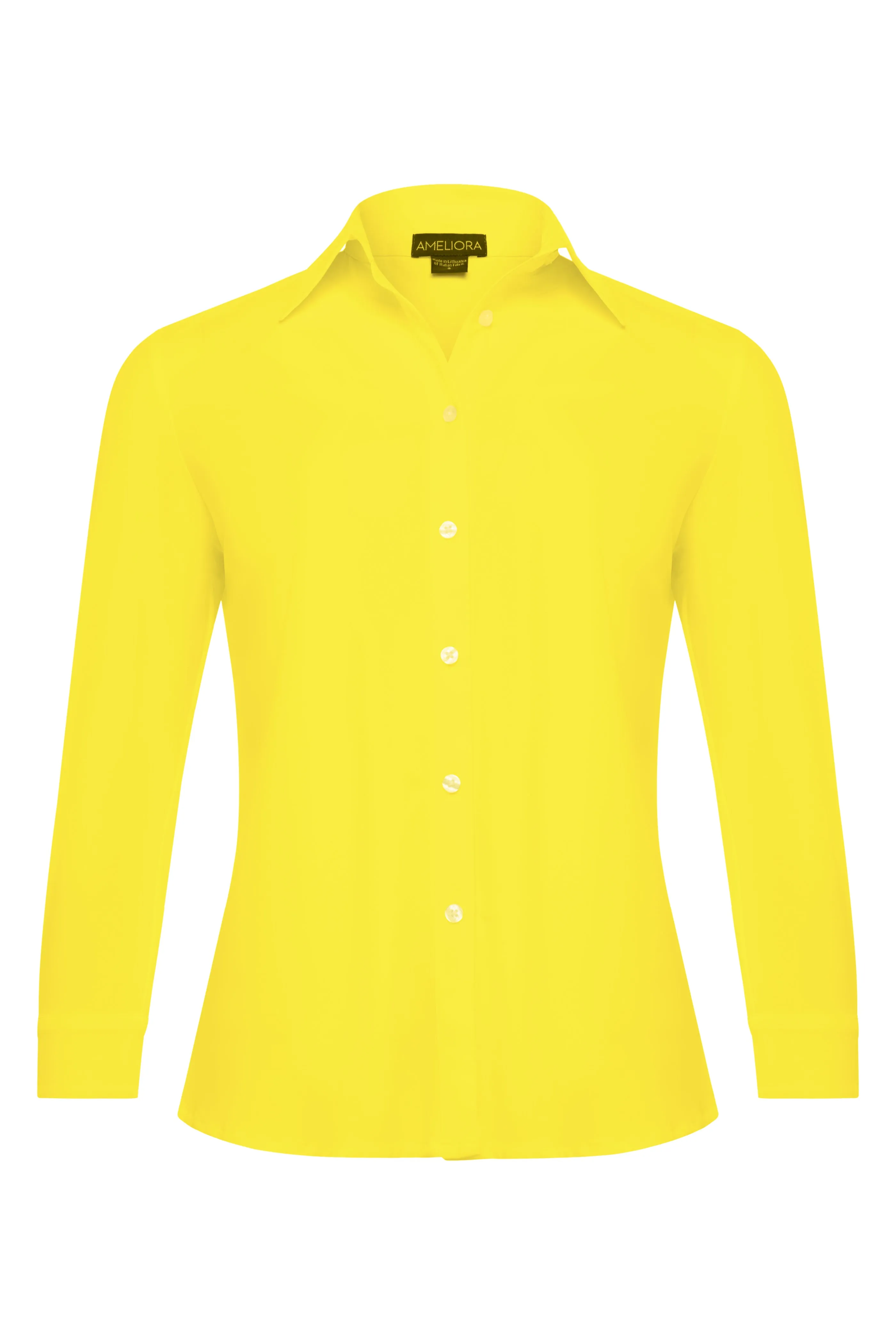 The Diane - 3/4 Sleeve Button Up