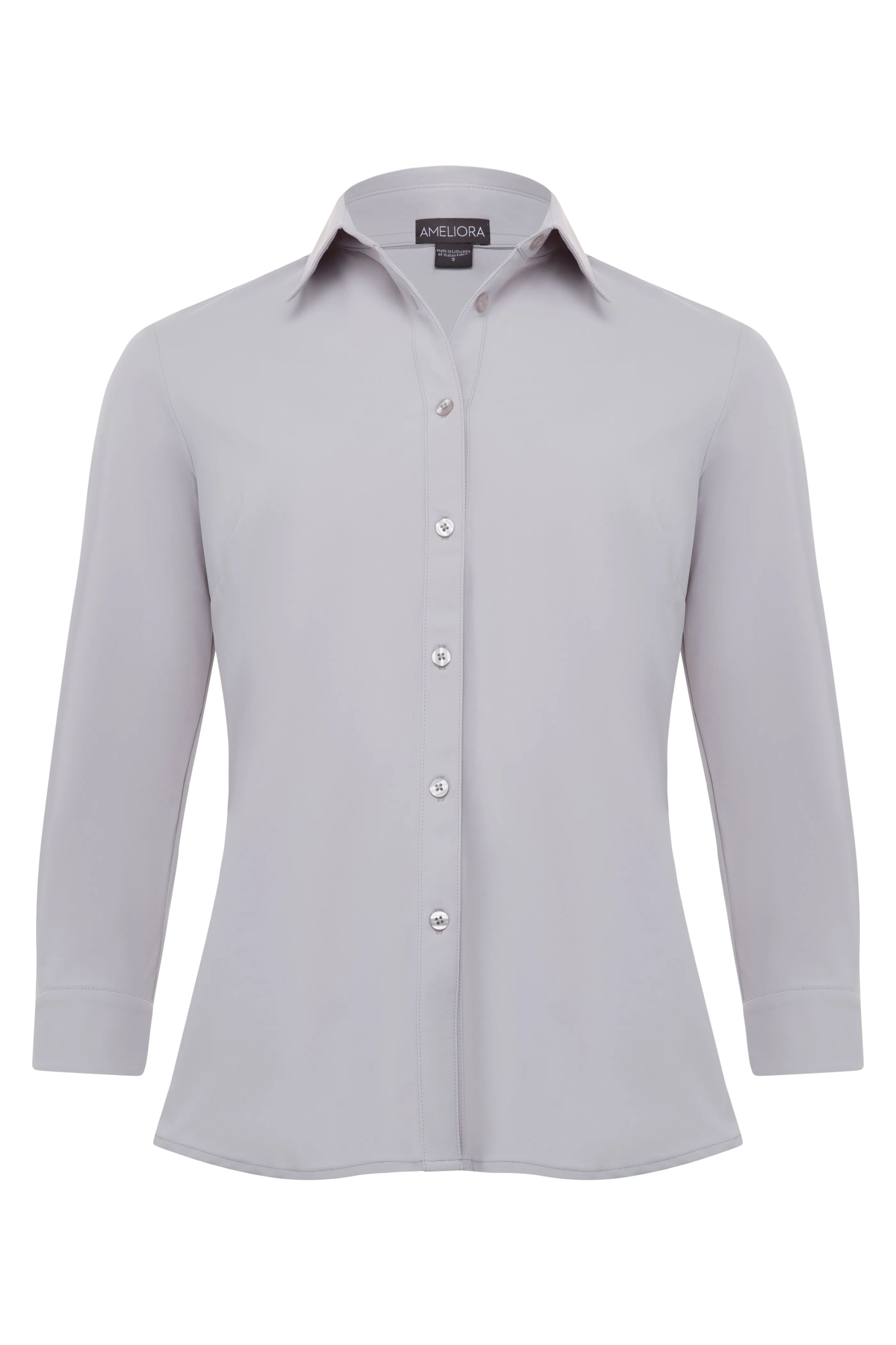 The Diane - 3/4 Sleeve Button Up