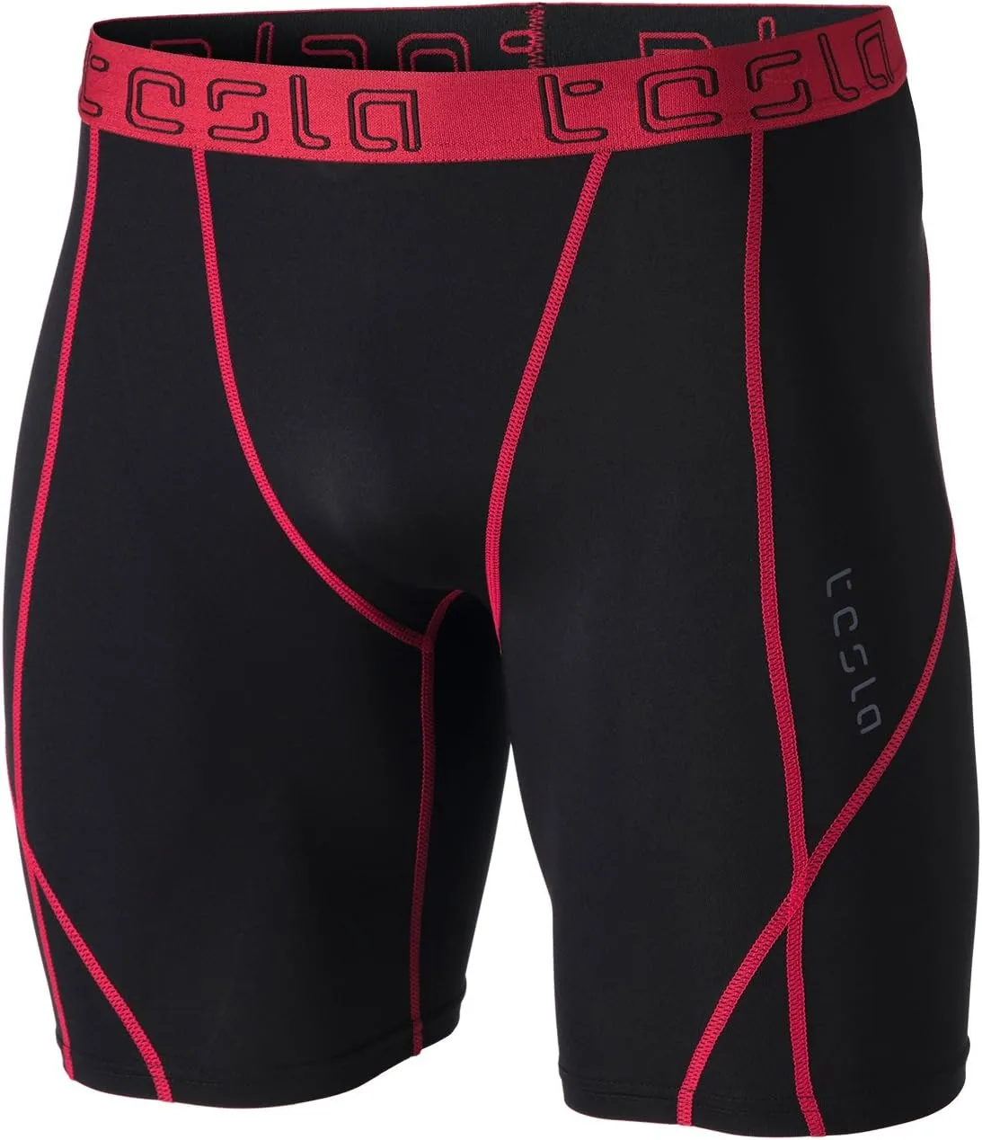 TSLA Men's Athletic Compression Shorts, Sports Performance Active Cool Dry Running Tights