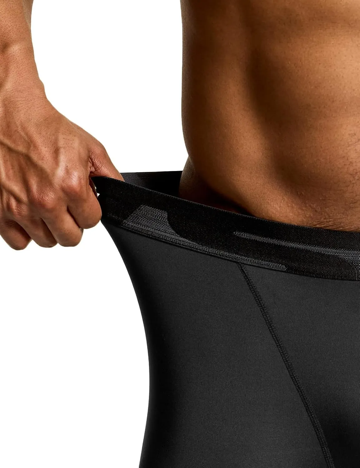 TSLA Men's Athletic Compression Shorts, Sports Performance Active Cool Dry Running Tights