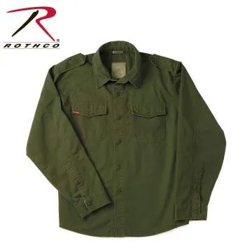 Vintage Style Fatigue Shirts
