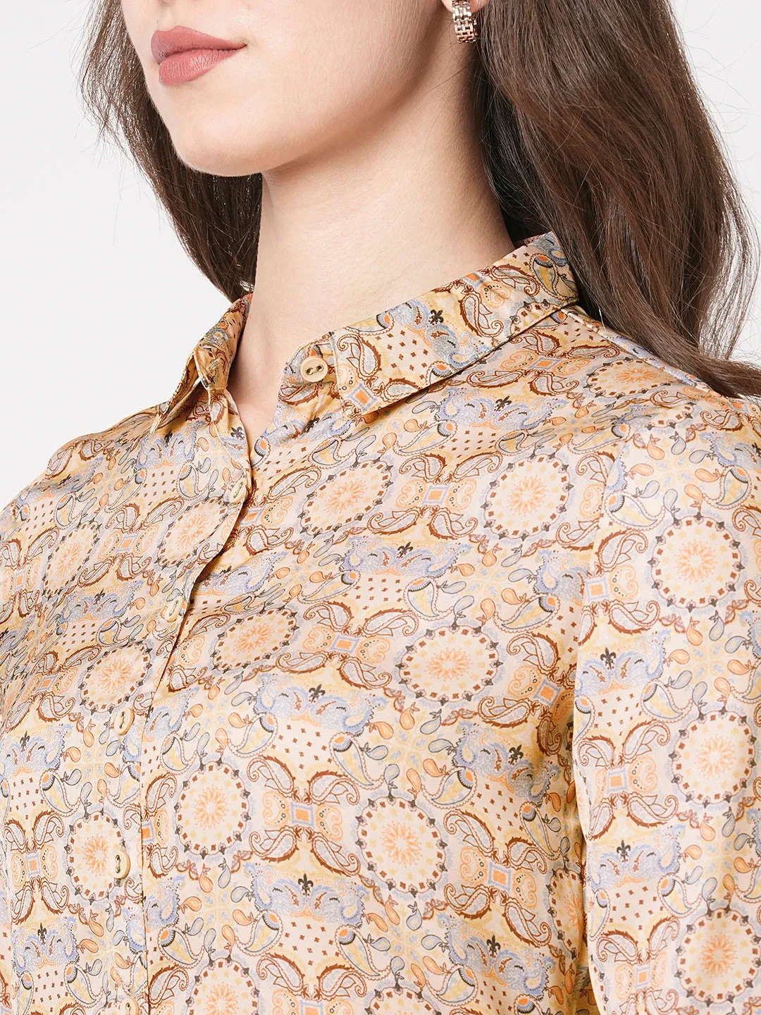 Women Paisley Printed Shirt