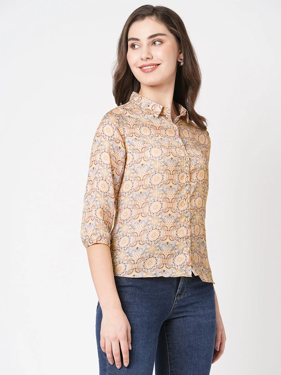 Women Paisley Printed Shirt